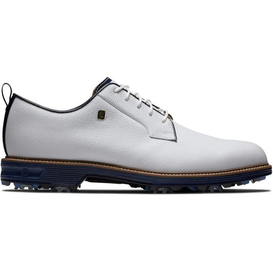 Footjoy Golf Shoes Premiere Series Field 54396 Style 9.5 Medium Mens White Navy