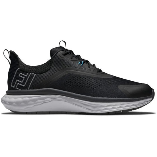 Footjoy Golf Shoes Quantum 56990 Style 9.5 Medium Mens Black White