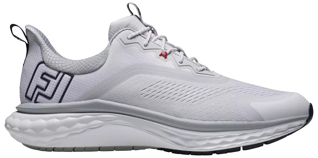 Footjoy Golf Shoes Quantum 56994 Style 9.5 Medium Mens White White Gray