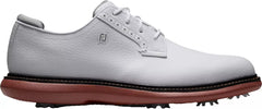 Footjoy Golf Shoes Traditions Blucher 57946 Style 9.5 Medium Mens White Brick