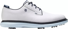 Footjoy Golf Shoes Traditions Blucher 57972 Style 9.5 Medium Mens White Navy