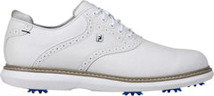 Footjoy Golf Shoes Traditions Saddle 57908 Style 9.5 Narrow Mens White