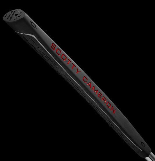 Scotty Cameron Full Contact SS Black Red Letters Putter Grip
