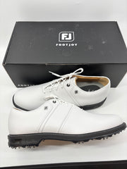 Footjoy Myjoys Premiere Series Packard Golf Shoes Custom White Pebble 13 Narrow