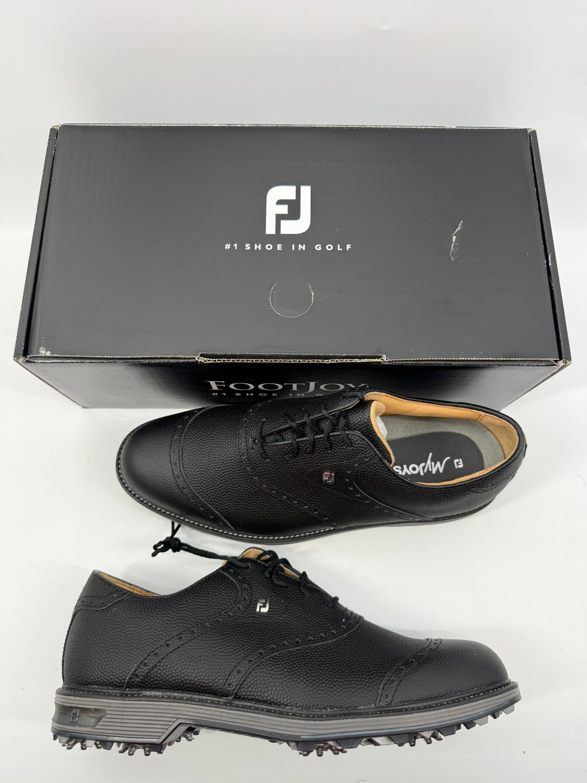 Footjoy Myjoys Premiere Series Wilcox Golf Shoes Black 11 Medium