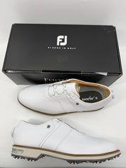 Footjoy Myjoys Premiere Series BOA Packard Spiked Golf Shoes White 13 Medium