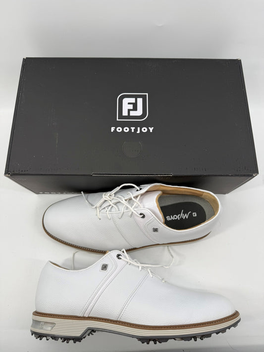 Footjoy Myjoys Premiere Series Custom Packard Golf Shoes White 12.5 Medium
