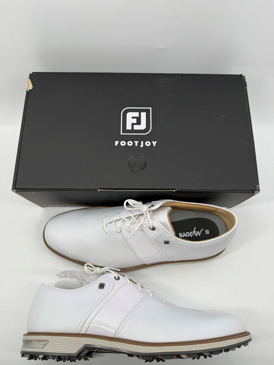 Footjoy Myjoys Premiere Series Custom Packard Golf Shoes White 15 Narrow