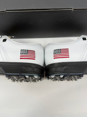 Footjoy Myjoys Premiere Series Custom Packard Golf Shoes White USA 9.5 Medium