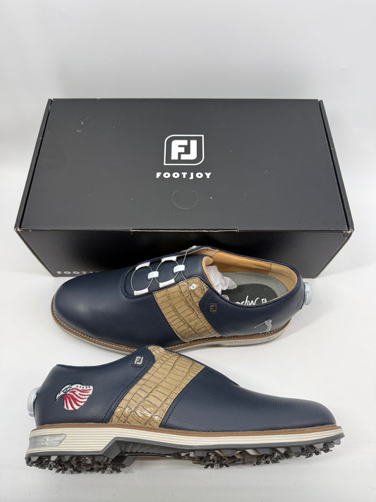 Footjoy Myjoys Premiere Series BOA Packard Spiked Golf Shoes Golf Man Eagle 12 W