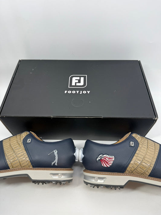 Footjoy Myjoys Premiere Series BOA Packard Spiked Golf Shoes Golf Man Eagle 12 W