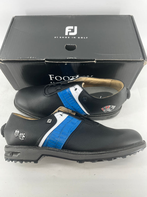 Footjoy Myjoys Premiere Series BOA Packard Spikeless Golf Shoes Cards 10.5 M
