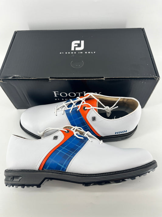 Footjoy Myjoys Premiere Series Packard Spikeless Golf Shoes Plaid HHH 10.5 M