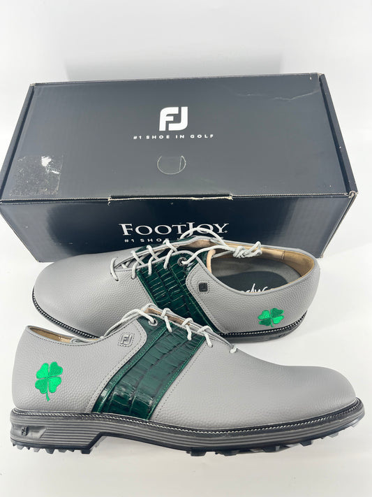 Footjoy Myjoys Premiere Series Packard Spikeless Golf Shoes Shamrock 12.5 M