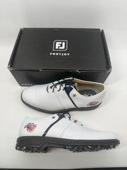 Footjoy Myjoys Premiere Series Packard Golf Shoes Custom White Eagle 10 Med