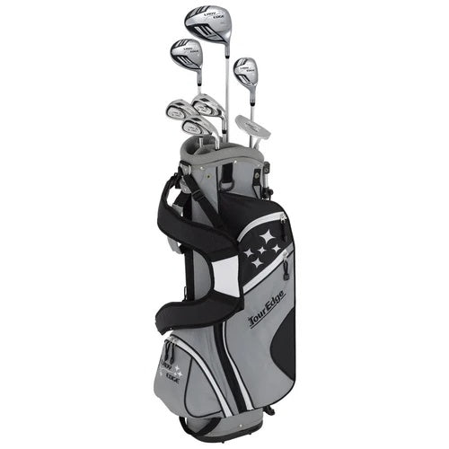 Tour Edge Lady Edge Complete Package Half Set Black White Stand Bag