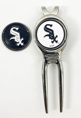 Major League Baseball MLB Golf Divot Repair Tool Ballmark Silver PICK