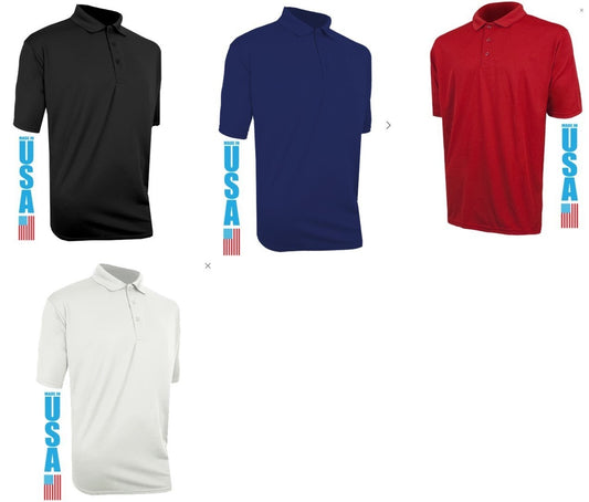 Polarmax Dry Tech Silk Moisture Wicking Men's Polo Shirt Choose Size and Color