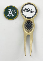 MLB Golf Divot Repair Tool Bronze w/ Ballmark PICK YOUR TEAM