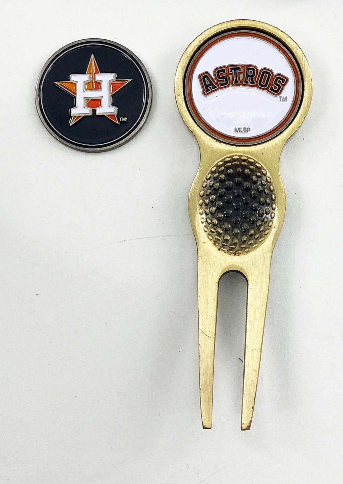 MLB Golf Divot Repair Tool Bronze w/ Ballmark PICK YOUR TEAM