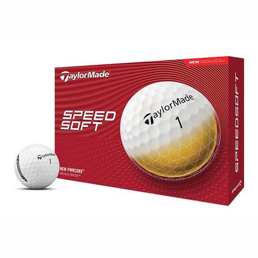 TaylorMade SpeedSoft White Golf Balls