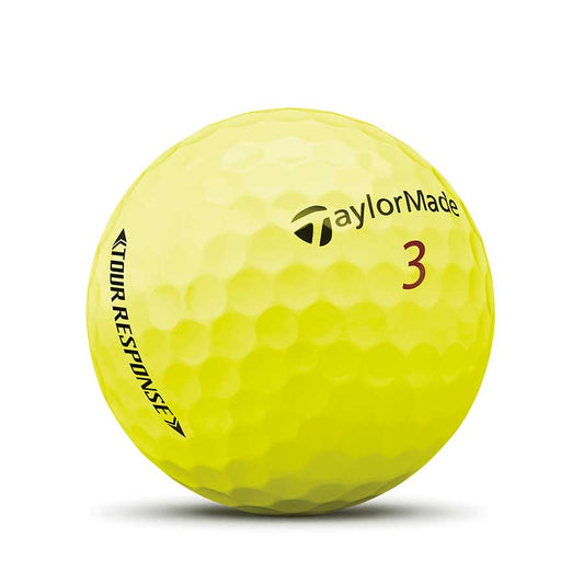 TaylorMade Tour Response HI-VIS Yellow Golf Balls