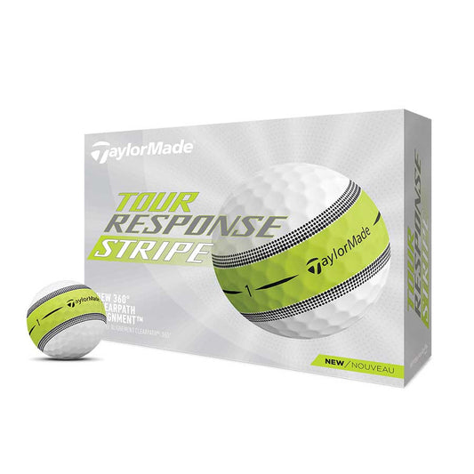 TaylorMade Tour Response Yellow Stripe Golf Balls
