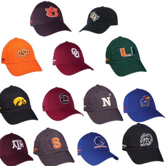 Bridgestone Golf NCAA Cap Hat Relaxed Adjustable OSFA Choose Your Team
