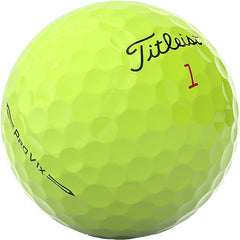 Titleist Pro V1X (1 Dozen) Golf Balls - Yellow