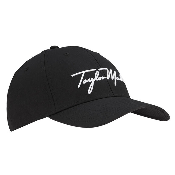 Taylormade Golf Lifestyle Black Hat Performance Script Seeker One Size