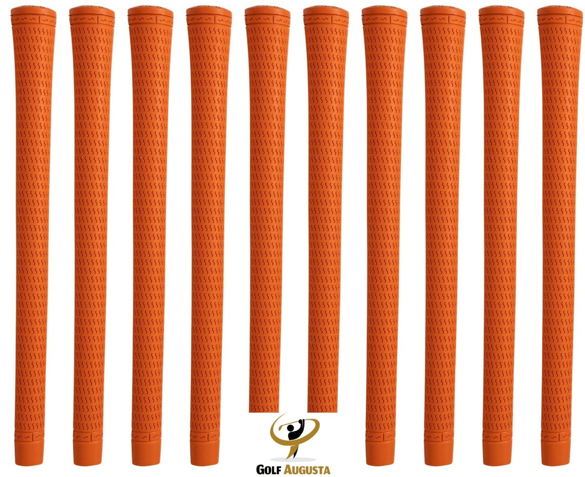 Star Sidewinder Standard Orange Golf Grips Made in the USA Quantity = 10