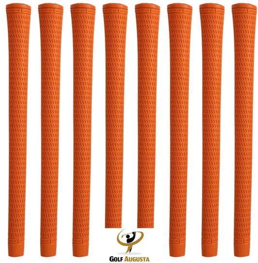 Star Sidewinder Standard Orange Golf Grips Made in the USA Quantity = 8