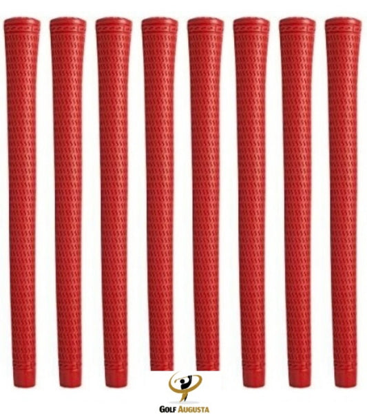 Star Sidewinder Standard Red Golf Grips Made in the USA Quantity = 8