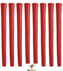 Star Sidewinder Standard Red Golf Grips Made in the USA Quantity = 8