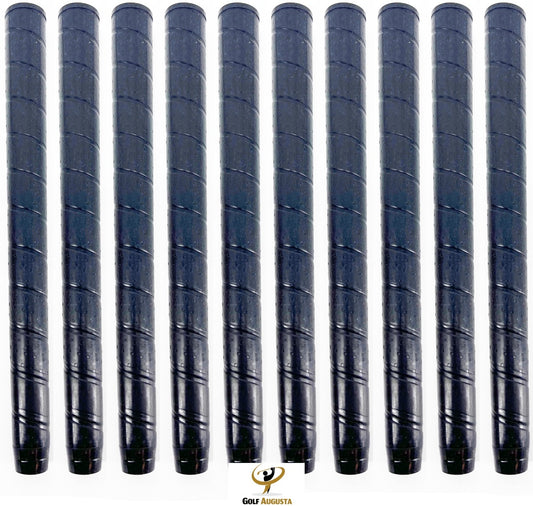 Tour Star + Oversize Black Golf Grips Made in the USA Quantity = 10