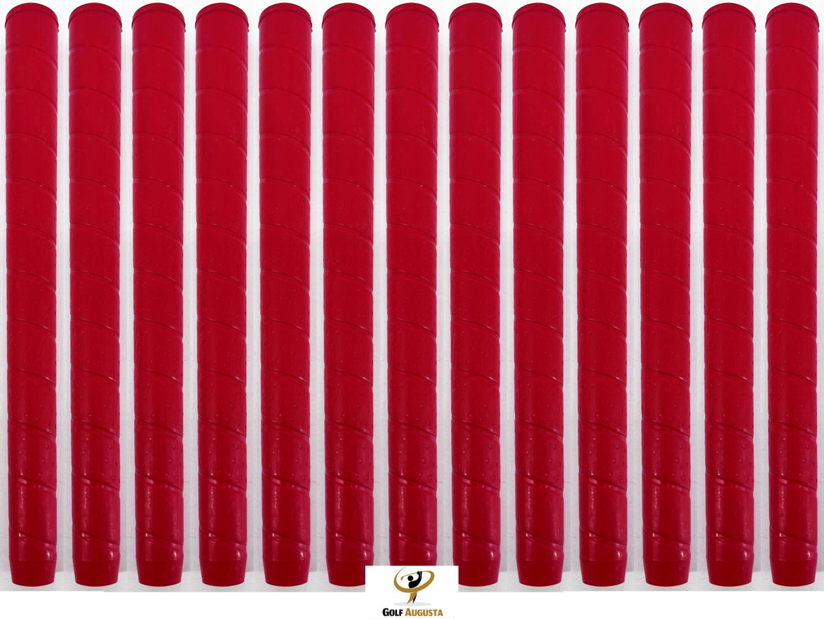 Tour Star + Oversize Red Golf Grips Made in the USA Quantity = 13