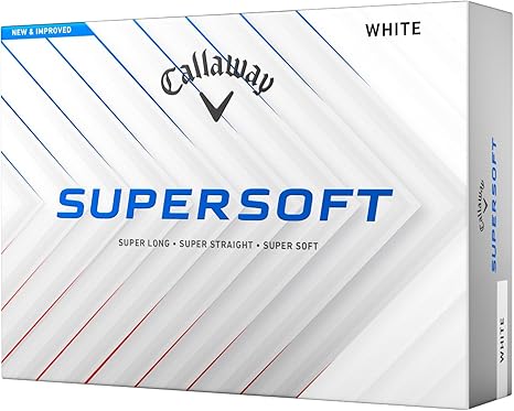 Callaway SuperSoft 2025 Golf Balls - 1 Dozen