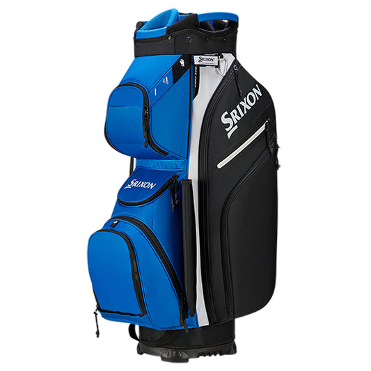 Srixon Golf 2023 Premium Cart Bag 14 Way Top - Blue White Black