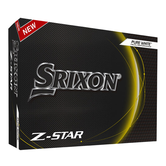 Srixon Z-Star Golf Balls - Pure White