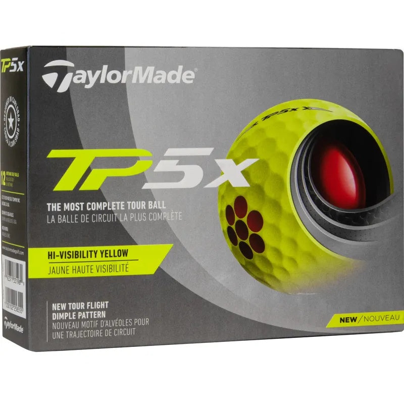 Taylormade TP5X Hi-Visibility Yellow