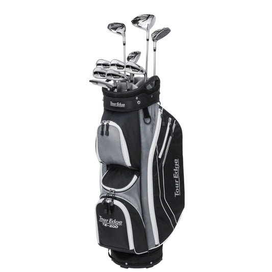 Tour Edge TE-200 Complete Package Women's 11 Club Set BlackLadies RH Cart