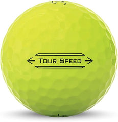 Titleist Tour Speed (1 Dozen) Golf Balls - Yellow