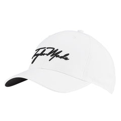 Taylormade Golf 2024 Tour Radar Script Seeker Hat Adjustable One Size White