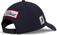 Titleist Golf Tour Breezer Hat 2025 Navy White Adjustable Closure