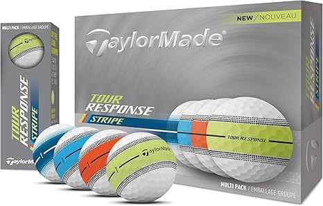 TaylorMade Tour Response Multi Pack Stripe 2025 Golf Balls