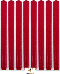 Tour Star + Standard Red Golf Grips Made in the USA Quantity = 8