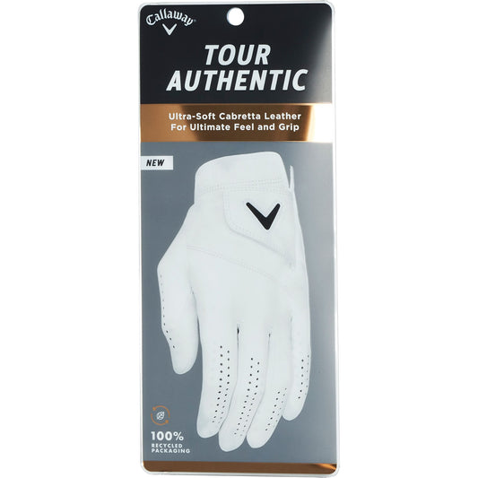 Callaway Tour Authentic 3 Premium Leather Golf Gloves Quantity 3