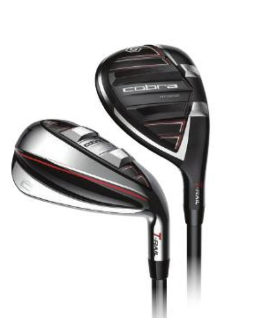 Cobra Golf T-Rail 3 Men's  Iron Set Utralite 45 Graphite 4H 5-PW Senior RH
