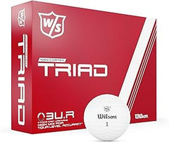 Wilson Staff W/S Triad Golf Balls 1 Dozen