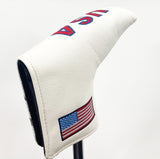 Bald Eagle USA Flag PUTTER HEADCOVER Blade fits Odyssey Scotty Cameron NEW